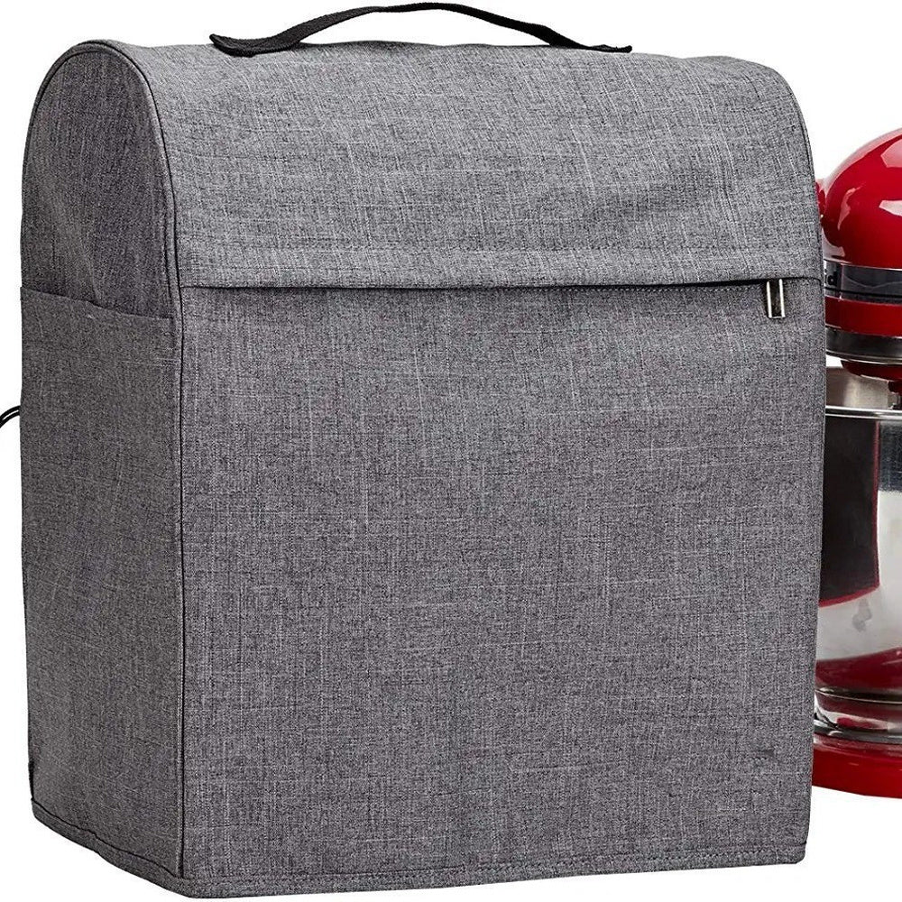 Qiyin turuvchi 4.5-5 kvartli mikserlar uchun mustahkam turuvchi mikser qopqog'i, xavfsiz saqlash va oziq-ovqatni boshqarish himoyasi uchun aksessuar cho'ntagi mavjud.