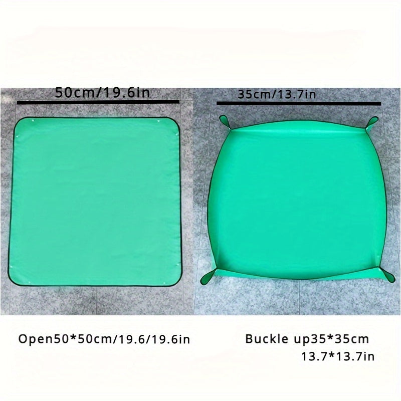 Waterproof Garden Mat 49.78x49.78cm for Planting Flowers and Gardening