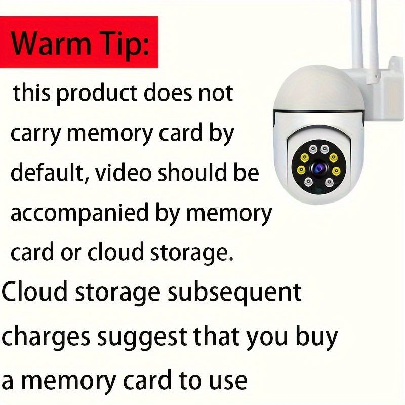 1080p HD WiFi Home Security Camera with Panoramic View Two-Way Audio Motion Detection Remote Access