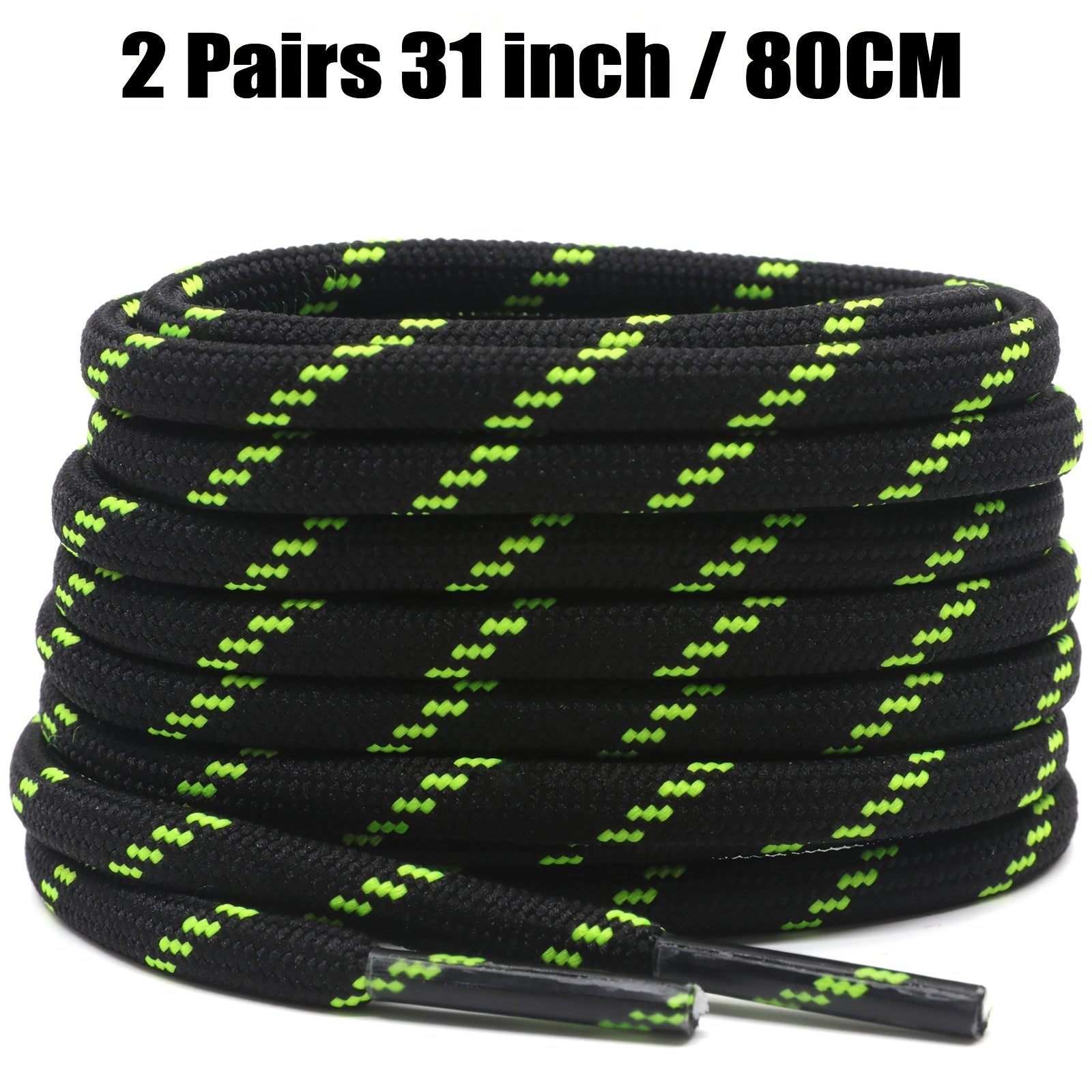 Unisex Thickened Round Climbing Shoe Laces for Hiking and Work Boots