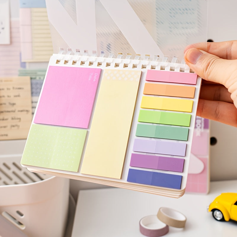 A6 Yumshoq Loop Buckle Notebook sticky notes bilan ofis va o'qish uchun chiroyli dizayn