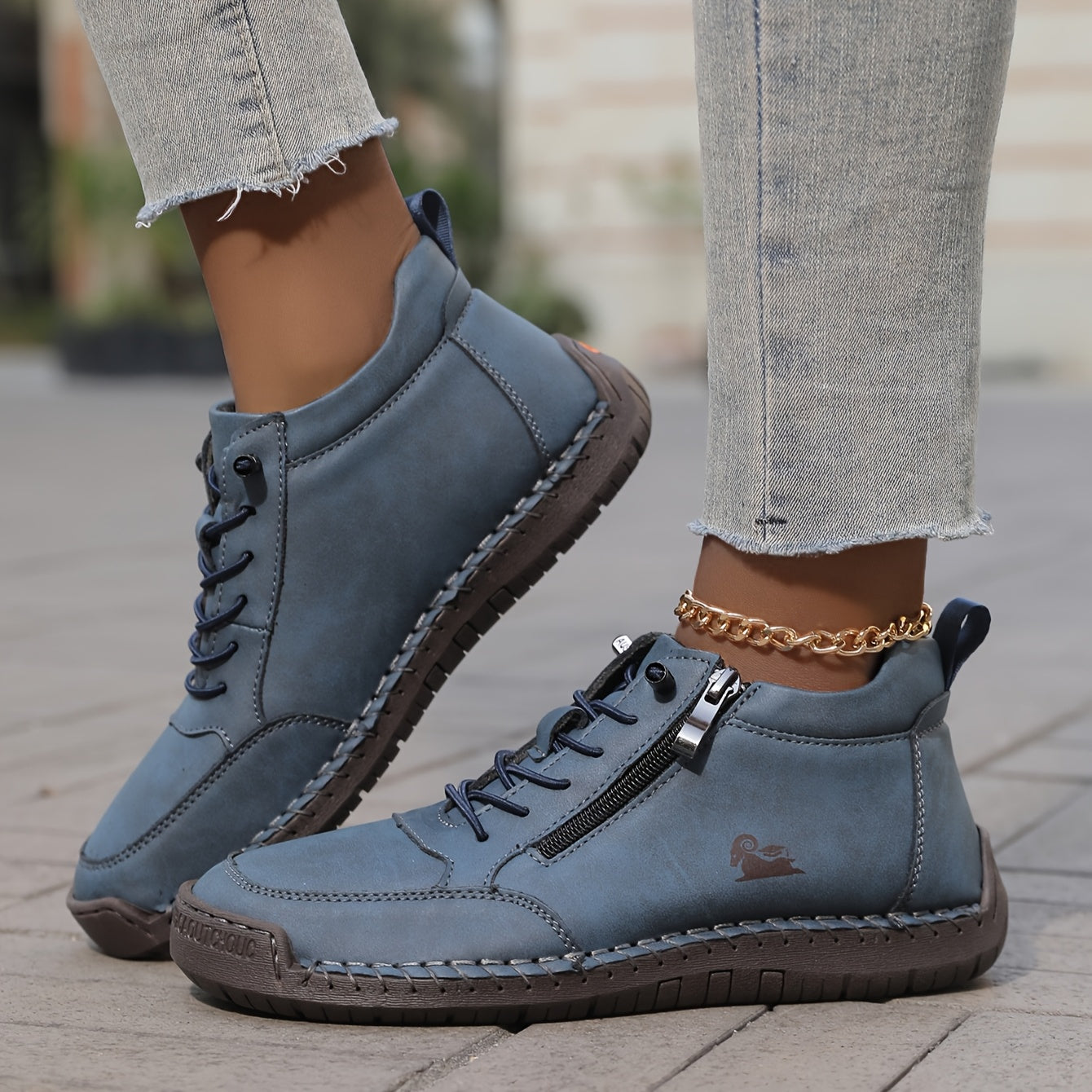 Zapatos casuales de mano para mujer con suela de goma para entrenamiento cruzado
