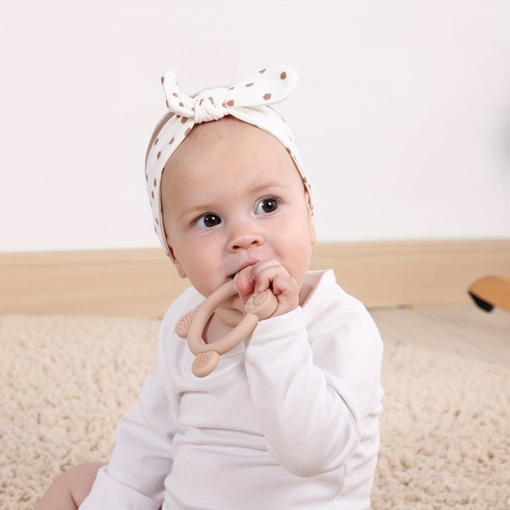 Силиконовые прорезыватели для детей от 0 до 3 лет - пищевой класс, можно кипятить, устойчивые к укусам игрушки для прорезывания зубов - безопасный для стирки в машине набор для младенцев.