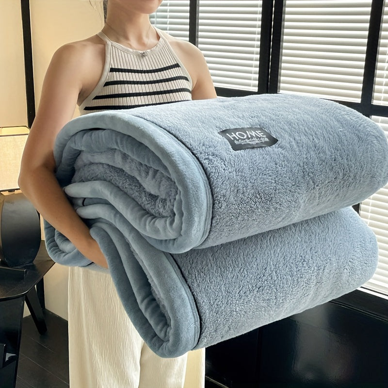 Морской французский стиль, водоотталкивающее трикотажное полиэстеровое одеяло для кровати, круглогодичное