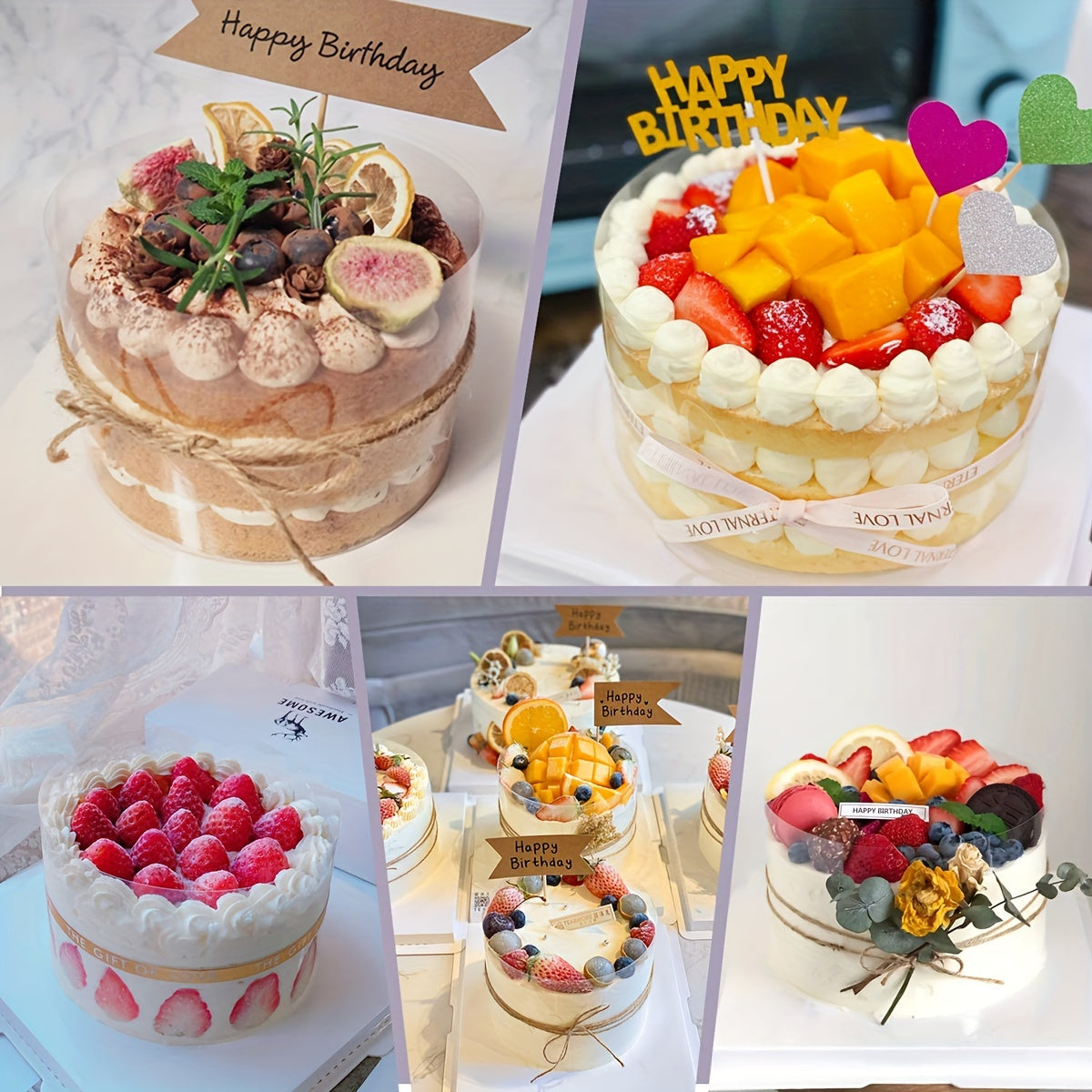 Transparent Cake Collar Film Roll for Mousse and Pastries, 10 Meters