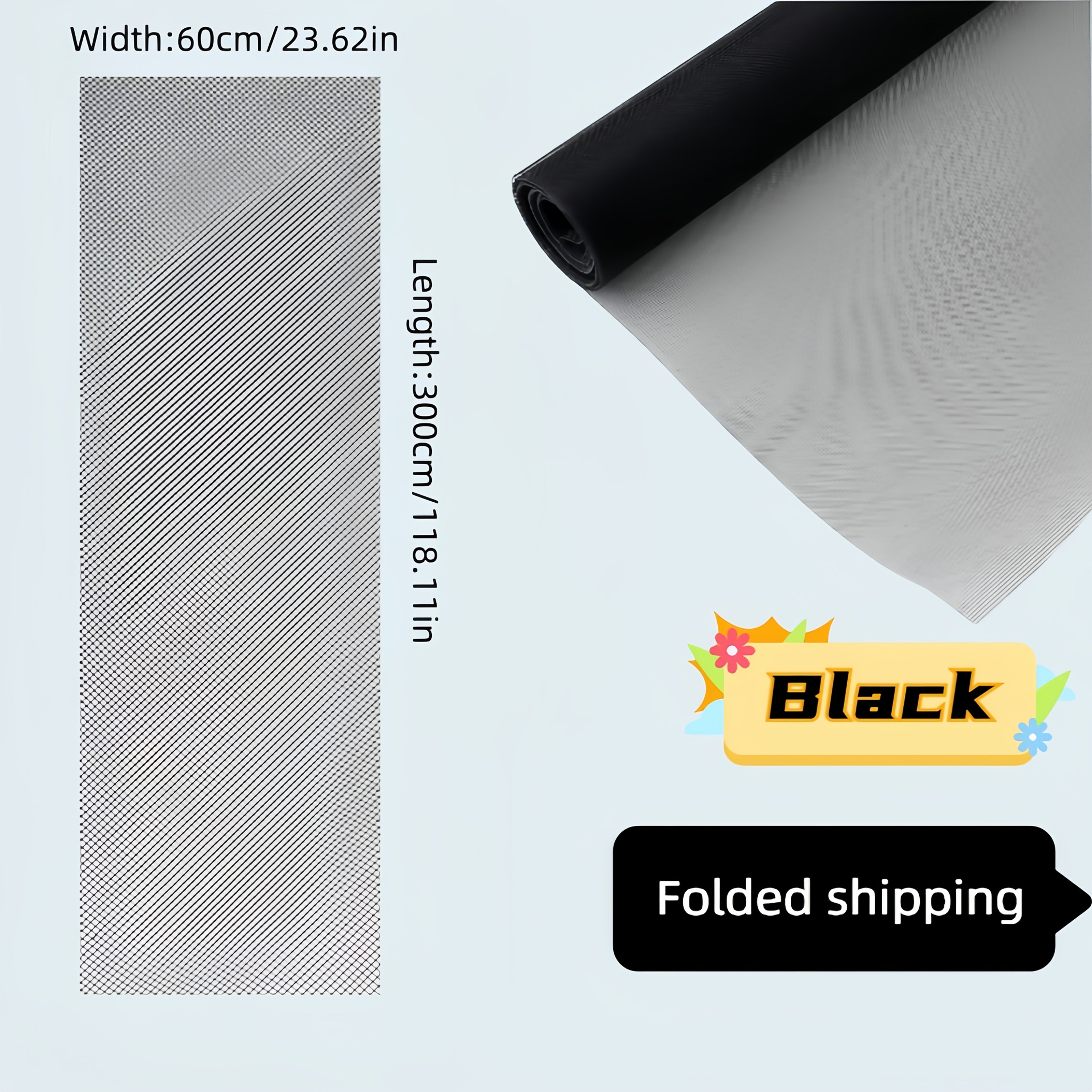 DIY Mosquito Screen Net for Windows and Doors Insect Barrier Pet Escape Prevention