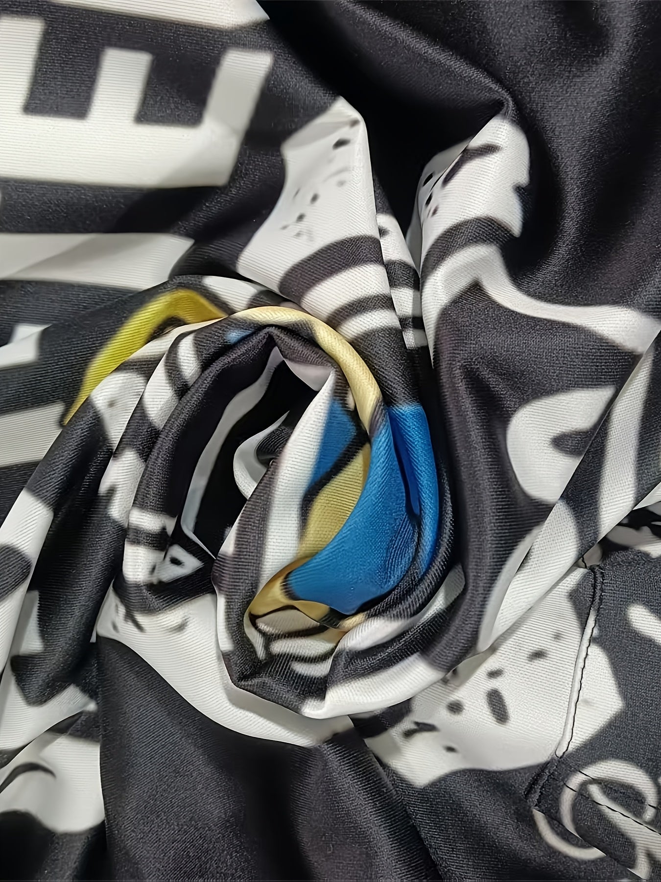 Men's Plus Size Hoodie with Vault-Tec Graphic Print Polyester Casual Outdoor