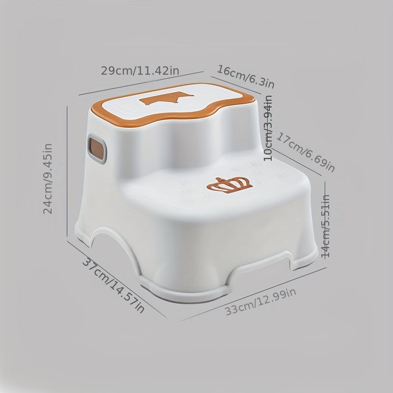 Vanna xonasi uchun lavabo va hojatxona potty o'qitish uchun qadam stul to'plami, oshxona stollari va yotoqlarga oson kirish uchun sirpanmaydigan dizayn va tutqich bilan.