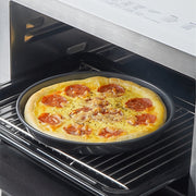 Non-Stick Pizza Baking Pan 8/10 Inch Carbon Steel Heat Resistant Easy to Clean