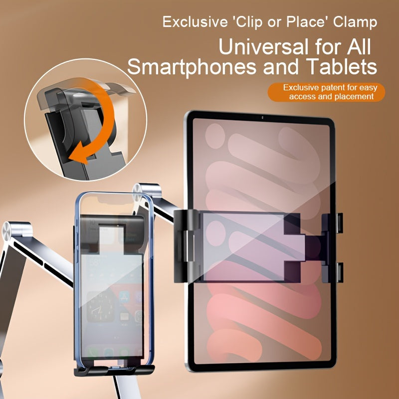 Aluminum Alloy Rotatable Plate Bracket for Desktop Computer Support