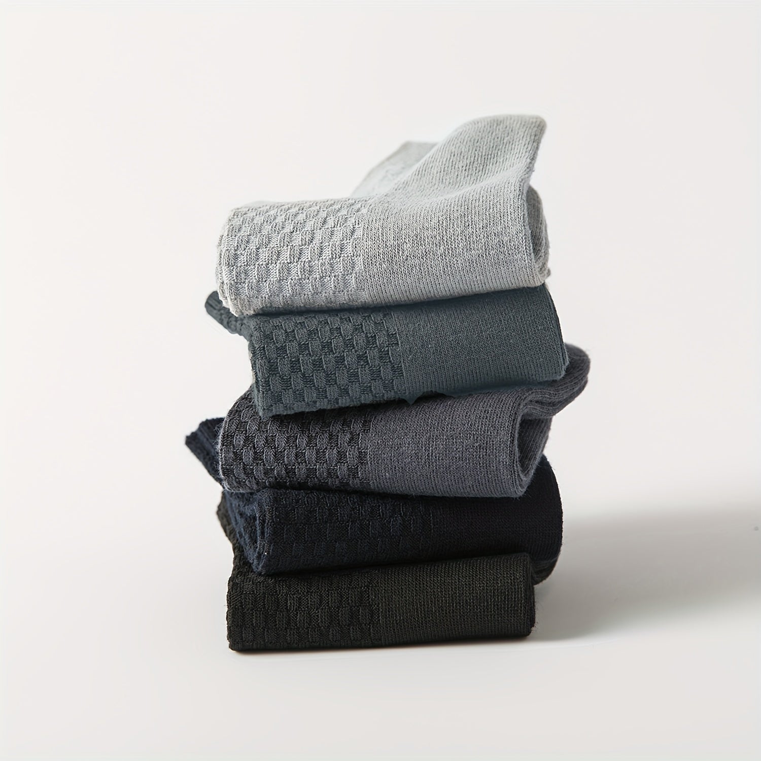 Мужские носки из бамбукового волокна с круглым вырезом, антибактериальные, впитывают пот, дышащие, эластичные, для всех сезонов