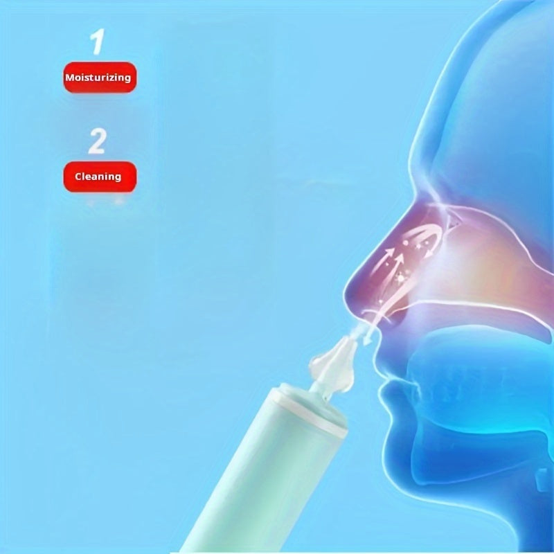 60ml Sayohat uchun burun yuvish uchun batareyasiz, kattalar va bolalar uchun