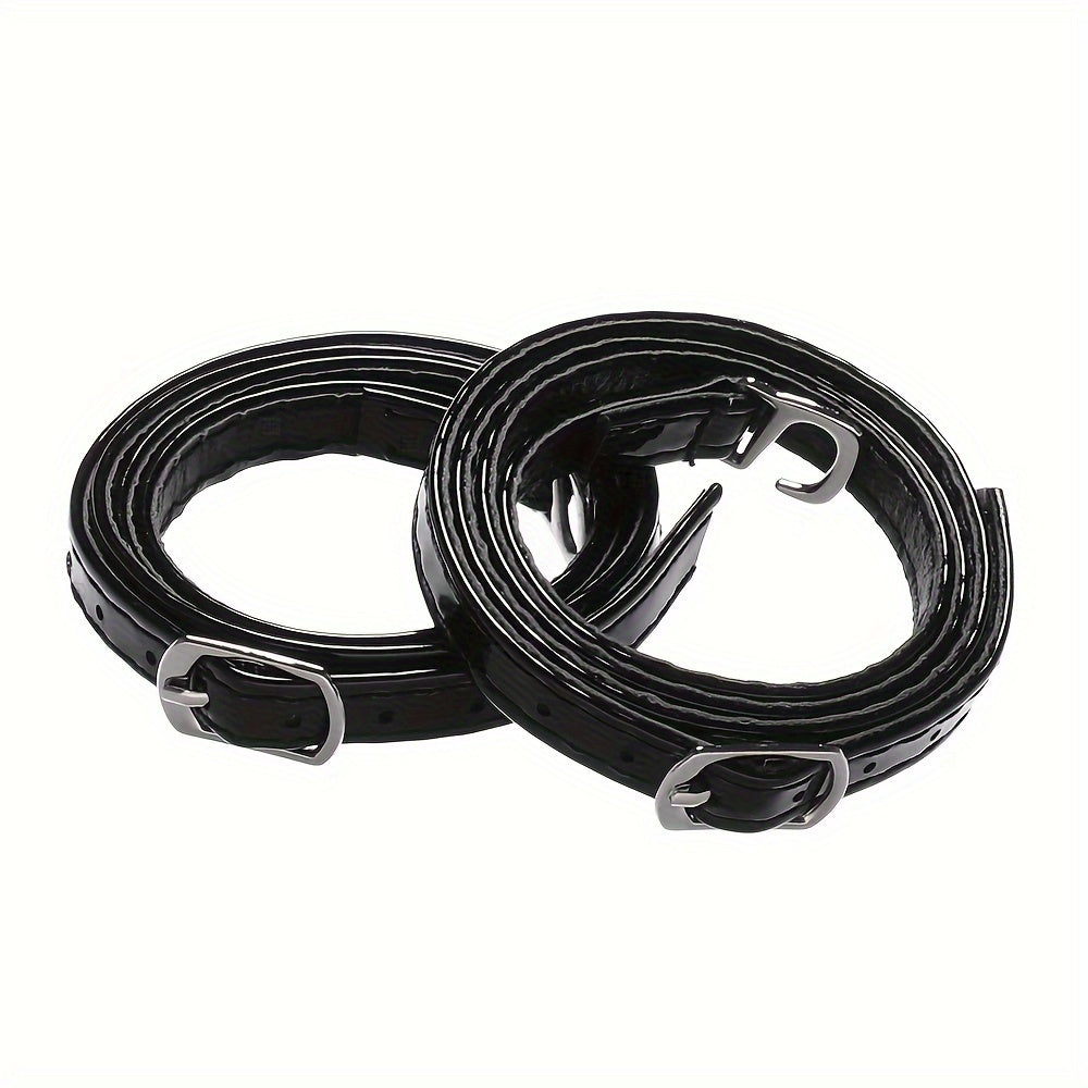 Women's Adjustable High Heel Shoe Straps Ankle Belt Pack of 2