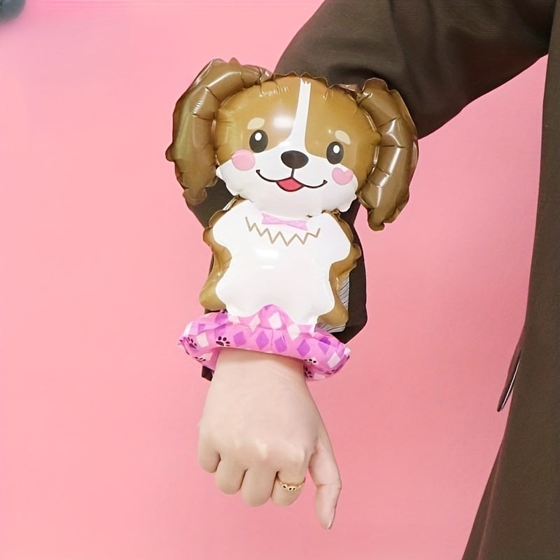 Set of 16 Mini Animal Wrist Balloons for Party Decorations