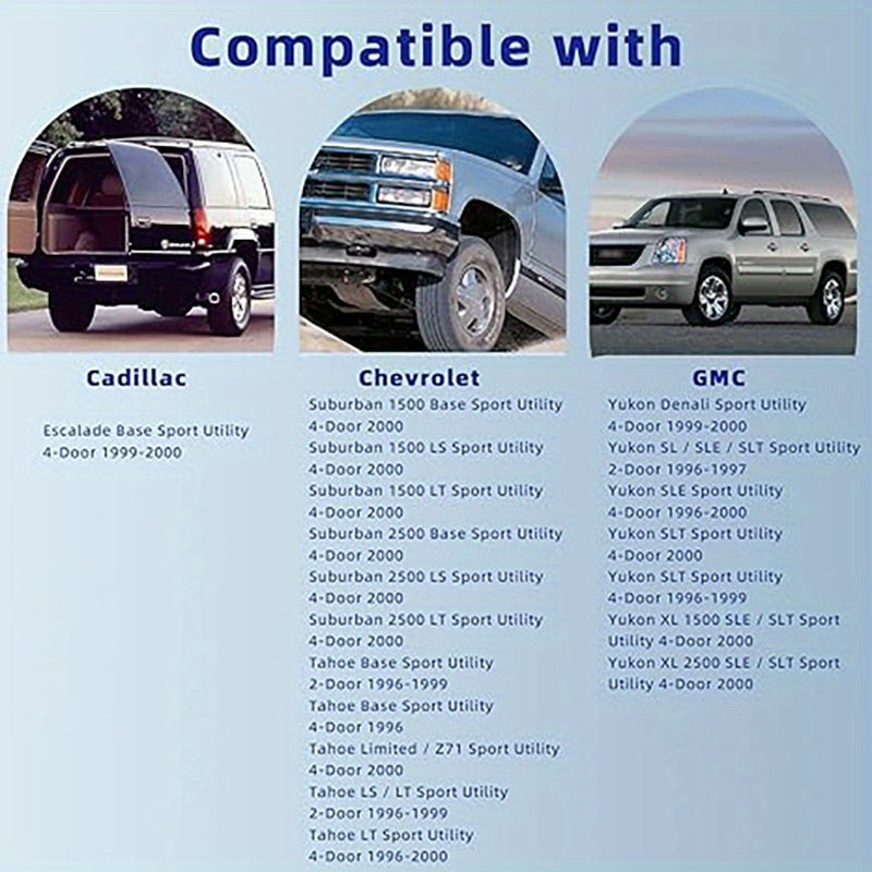 SUV va Suburban uchun klimat nazorat paneli, batareyasiz