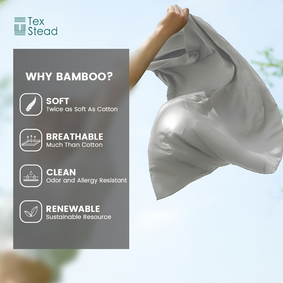 Pink Bamboo Fiber Pillowcases Set Soft Breathable Hypoallergenic Machine Washable