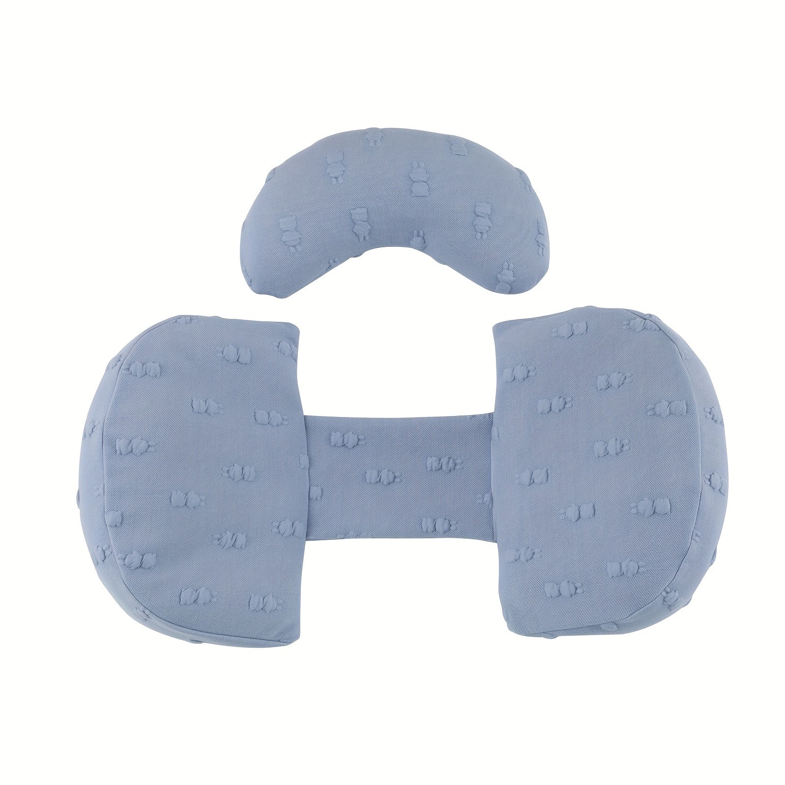 Almohada de apoyo para embarazo de cuerpo completo con funda removible para comodidad durante el embarazo