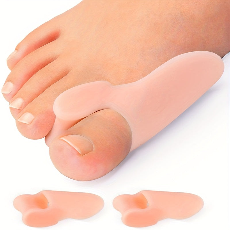 Set of 2 Big Toe Correctors for Night and Home Use Men Women