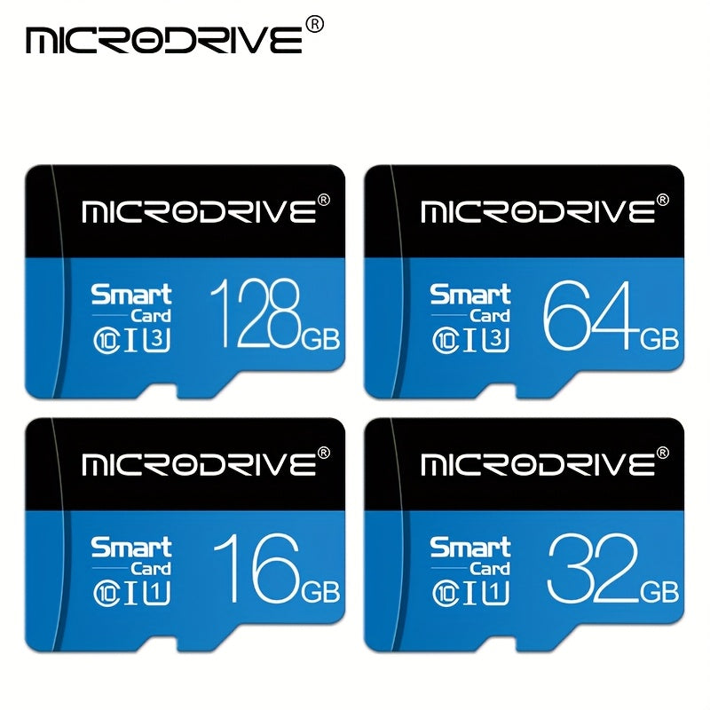 Yangi uslubdagi Microdrive TF SD karta, yuqori tezlikda, 32GB SDHC Class 10 xotira kartasi, turli sig'imlarda mavjud. Smartfonlar uchun SD adapteri kiritilgan.