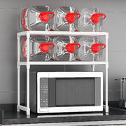 Ko'p qatlamli moslashuvchan oshxona tashkilotchisi - uy va restoran sharoitida mikroto'lqinli pech, pech va ziravorlarni saqlash uchun ideal