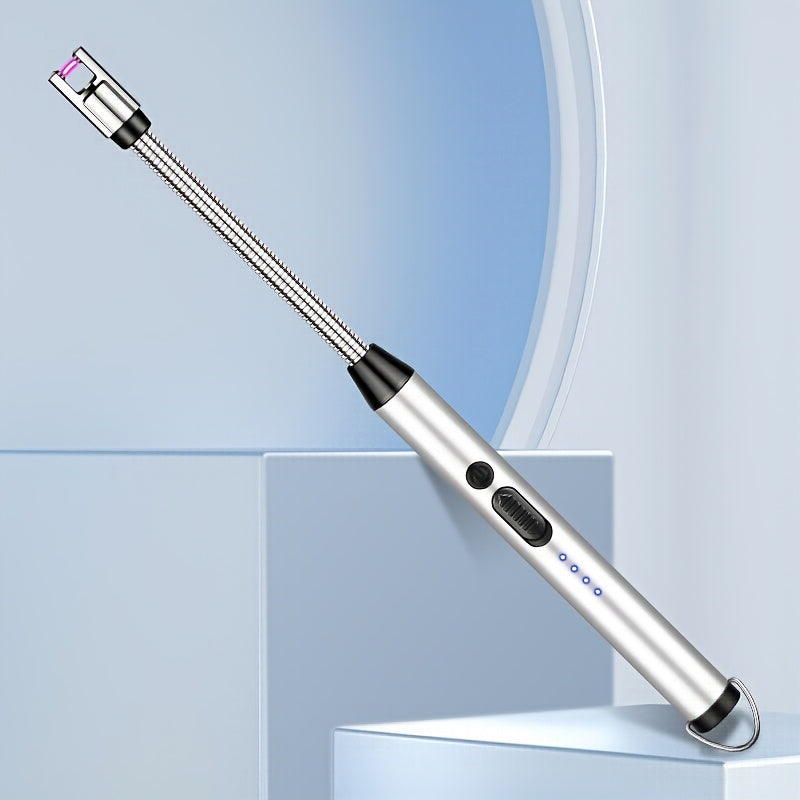 Rechargeable USB Electric Lighter Flameless Windproof for Gas Stove