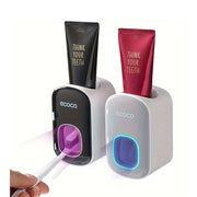 Dispensador de pasta de dientes automático de pared para uso en baño en el hogar