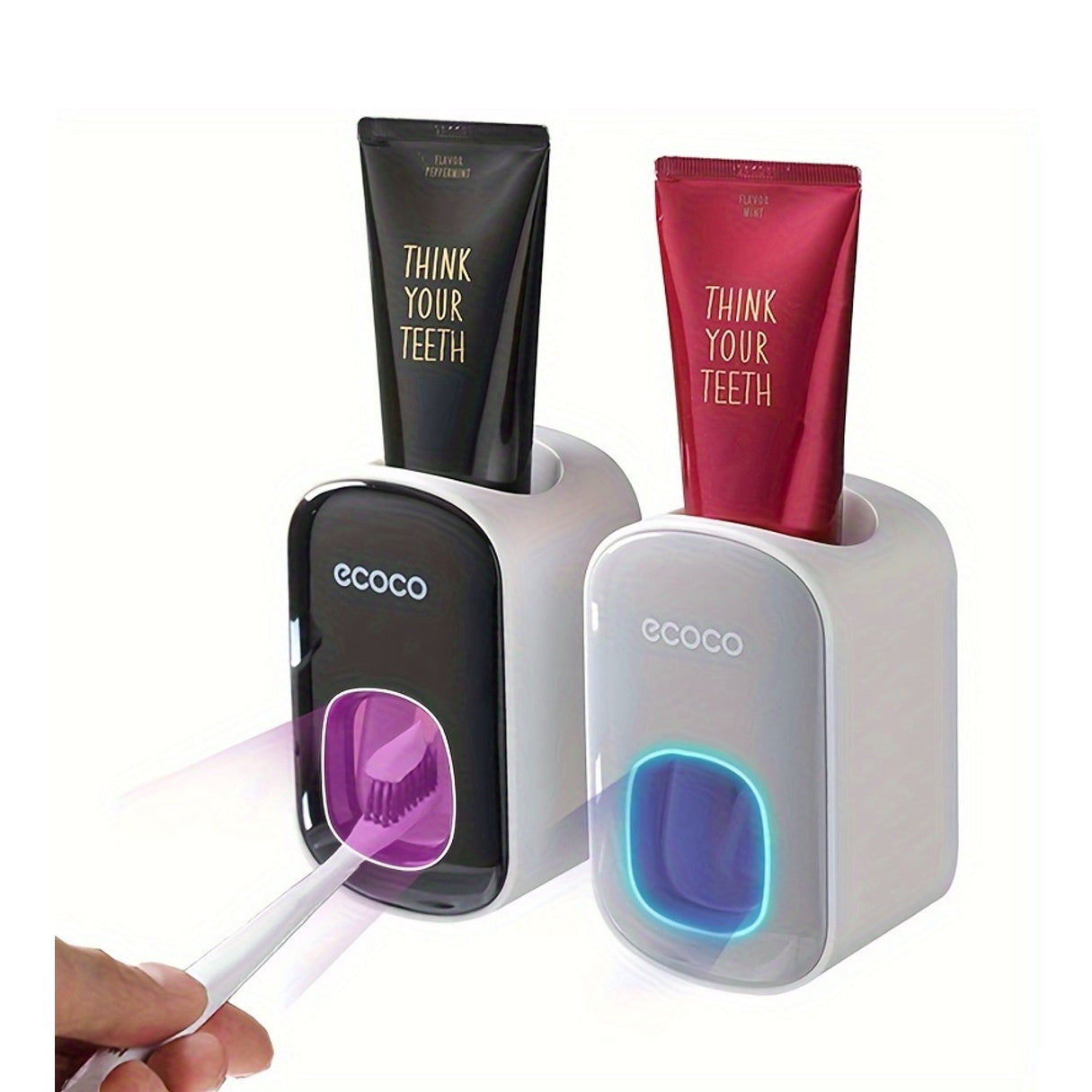 Dispensador de pasta de dientes automático de pared para uso en baño en el hogar