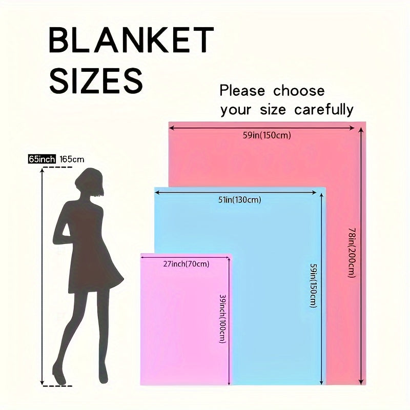 Pink Flannel Throw Blanket with Eyelash Print for Girls Women Moms All-Season Cozy Bed Sofa Chair