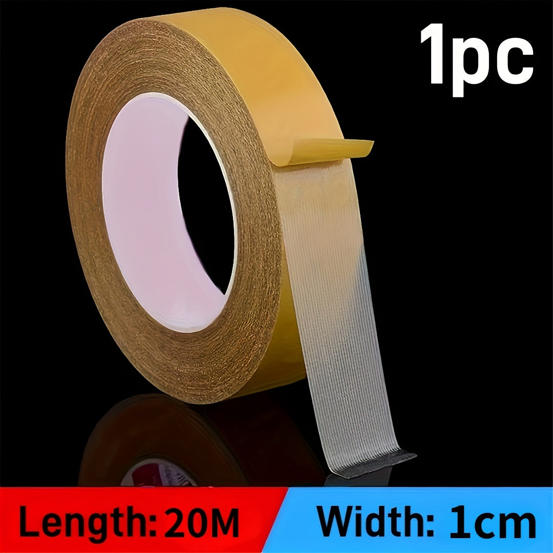 Heavy-Duty Double-Sided Tape for Glass Walls Wood Metal Fabric 10M