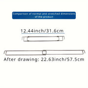 2-to'plam rostlangan po'latdan yasalgan sozlanadigan muzlatgich polki barlari RV lager uchun