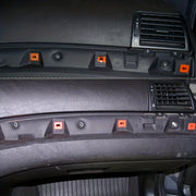 Juego de 10 clips de panel de tablero para BMW E46 E65 E66 X3, plástico duradero