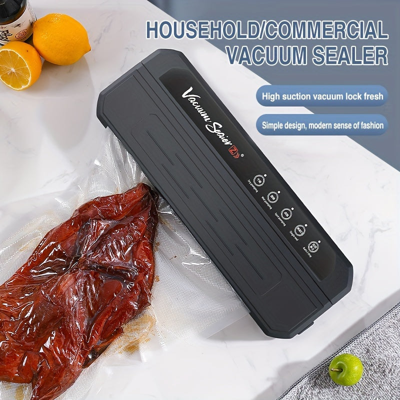 Electric Food Sealer with 30cm Extended Sealing Automatic Plastic Bag Sealing and Packaging
