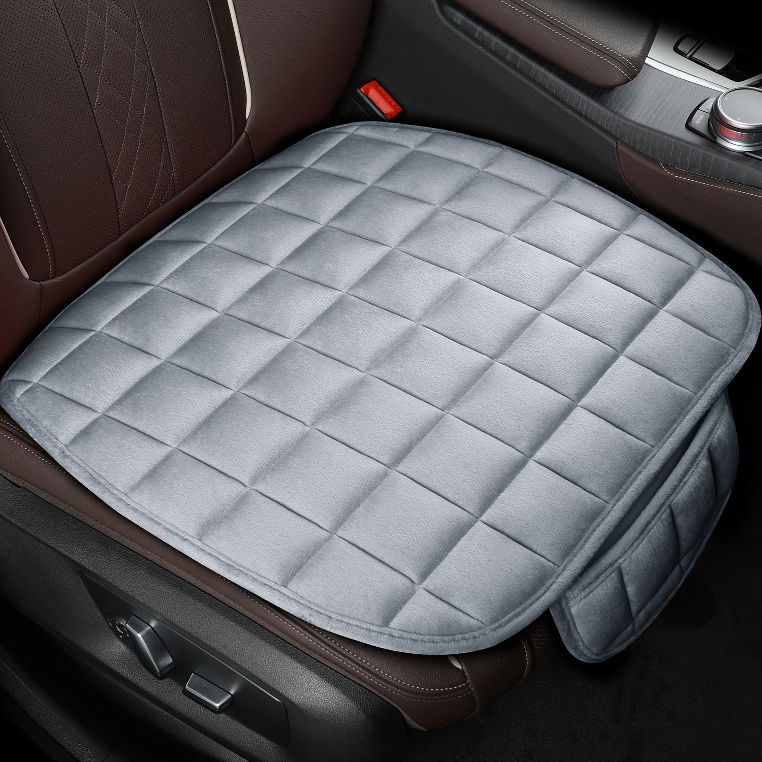 Winter Car Seat Cover Breathable Anti-Slip Cushion for Front Vehicle Seat