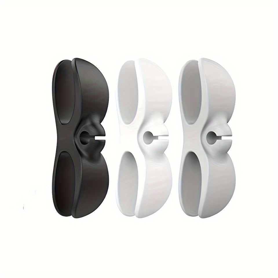 3pcs Plastic Kitchen Appliance Cord Organizer 10.16cm Wire Management for Hot Pots Coffee Makers Blenders Toasters