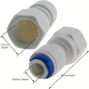 Set of 5 12.5mm Water Filter Quick Connect Tubing Connectors for RO Systems