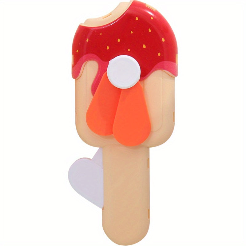 Handheld Mini Fan with Ice Stick Portable Summer Cooling Gift for Kids and Friends