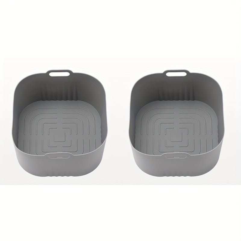 Qayta ishlatiladigan silikon pishirish matolari havo fritözlari uchun 2 ta paket, yopishmaydigan linzalar HD9252 HD9200