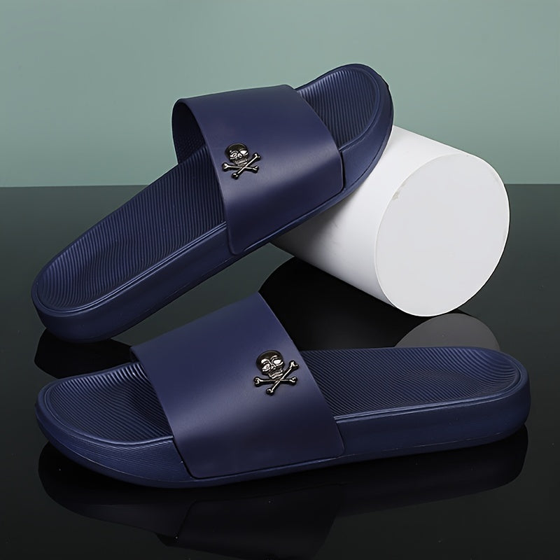 Zapatillas abiertas para hombre con suela de EVA transpirable, antideslizantes, casuales para interior y exterior