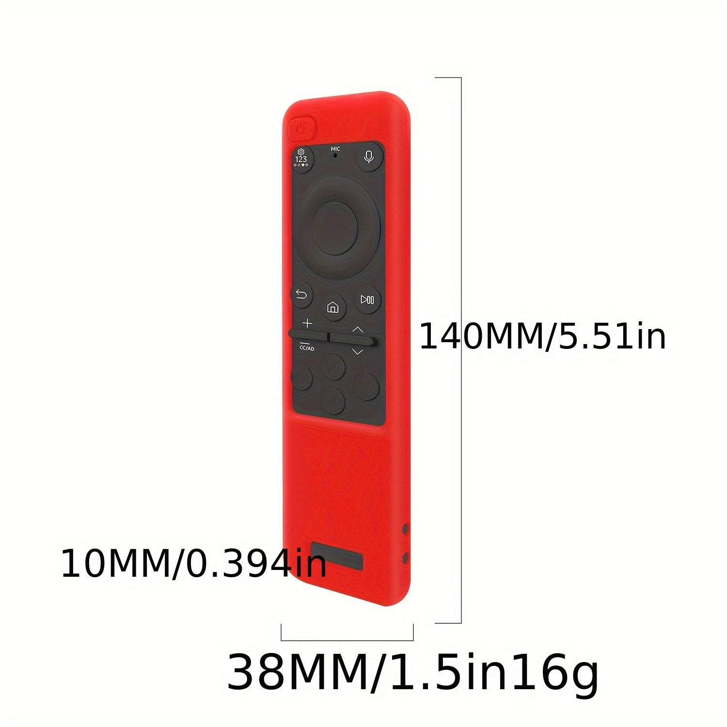 Прочный силиконовый защитный чехол для пультов Samsung, с нескользящей поверхностью.