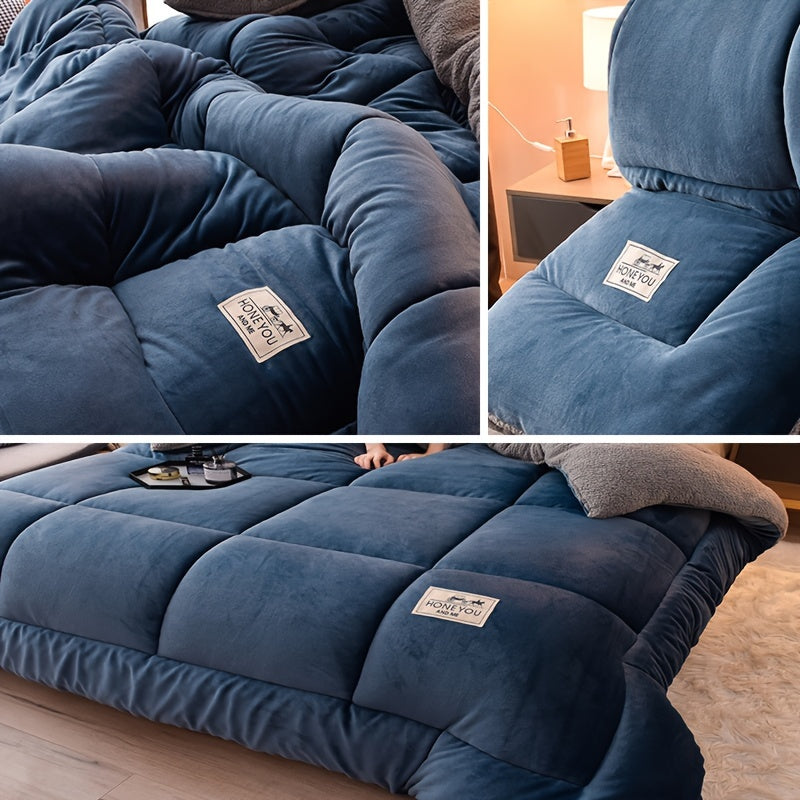 Double-Sided Sherpa Fleece Throw Blanket Cozy Warm Soft for Couch Bed Winter