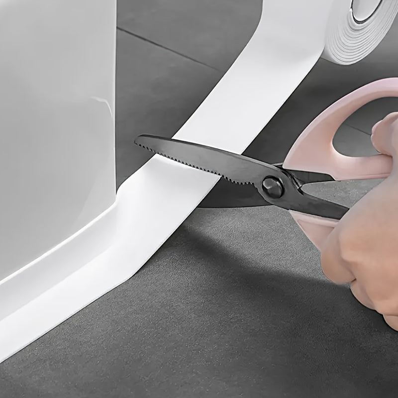 Waterproof Mold-Resistant PVC Sealing Tape for Kitchen Bathroom Self-Adhesive