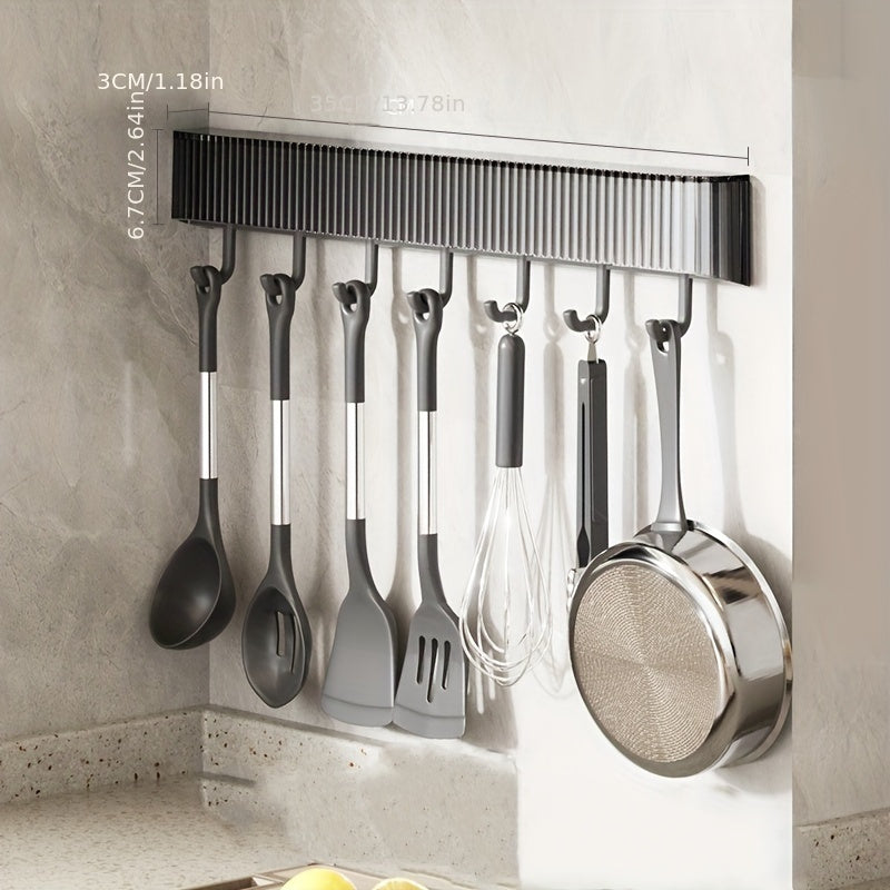 Conjunto de estantes organizadores de cocina con frascos de especias, soporte para tapas y soporte para cuchillos