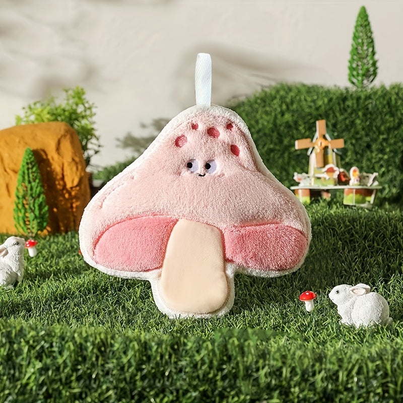 Coral Fleece Halloween Pumpkin Hand Towel Absorbent Kitchen Bathroom Decor