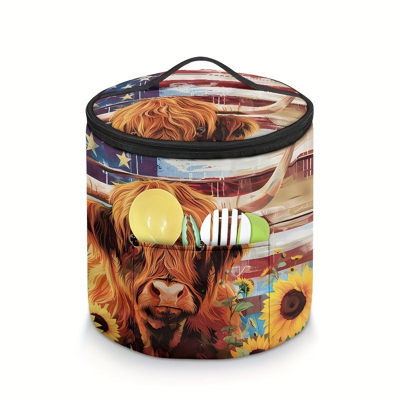 Polyester Pressure Cooker Cover Insulated Zipper Tote Fits Most Electric Pressure Cookers and Air Fryers