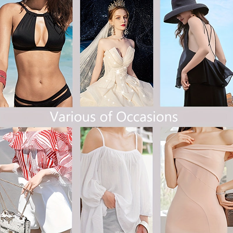 Self-Adhesive Silicone Nipple Covers for Women Wireless Bra Accessories Hand Washable