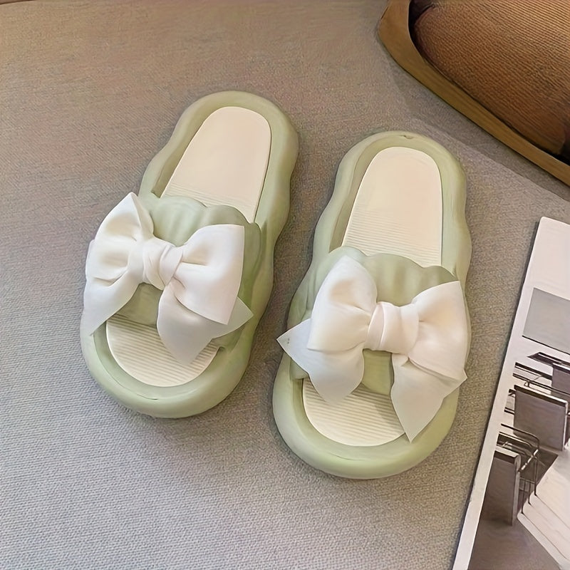 Цветные слипоны на толстой подошве из ПВХ, низкий каблук, всесезонные