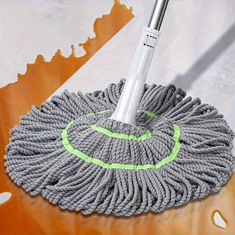 "Easy-Twist Spin Mop va Bucket Set" yog'och, plitka va laminat pollarni qo'l bilan tozalashni taklif etadi. Uy, oshxona va hammom tozalash uchun ideal bo'lgan ushbu tizim samarali pollarni tozalash uchun elektr energiyasini talab qilmaydi.
