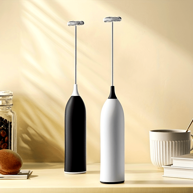 Stainless Steel Handheld Foam Maker Battery Operated Milk Frother for Drinks
