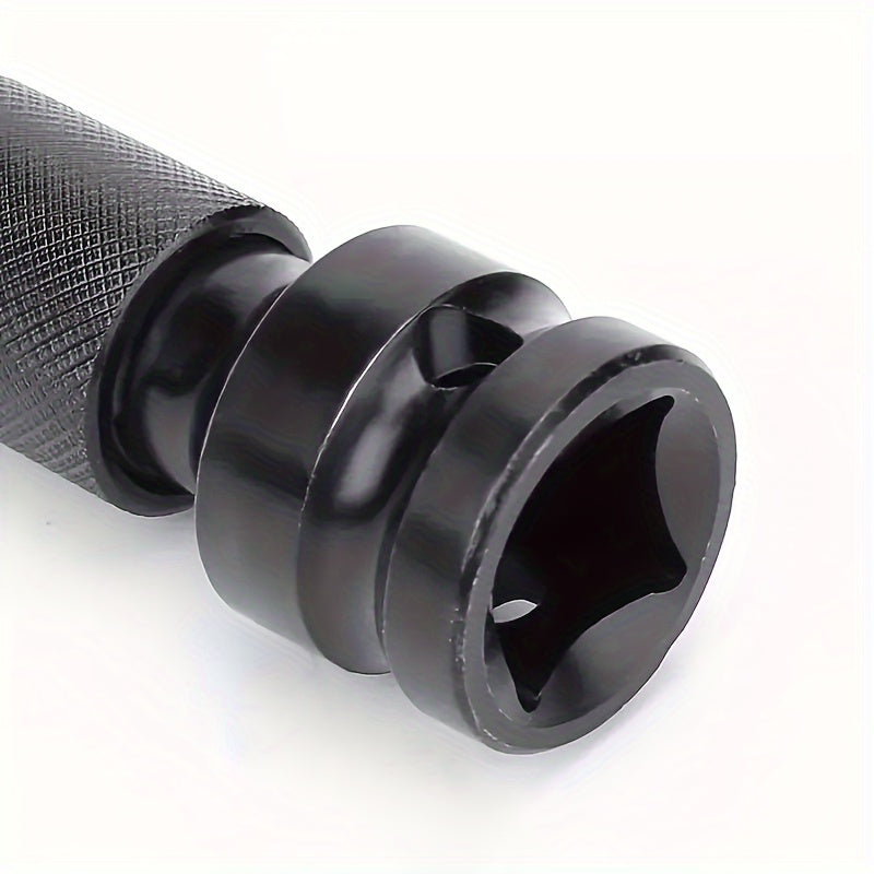 3Pcs Quick Release Power Wrench Adapter Kit 1/2 Inch Square Drive to 1/4 Inch Hex for DIY Projects