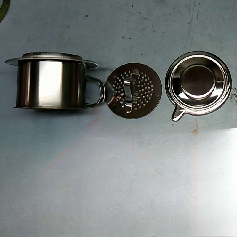 Stainless Steel Coffee Drip Filter Maker Portable Infuse Cup for Home Travel